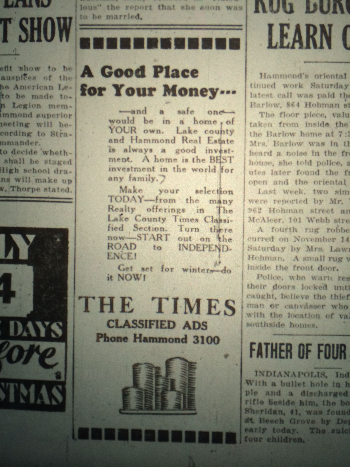 Christmas 1929